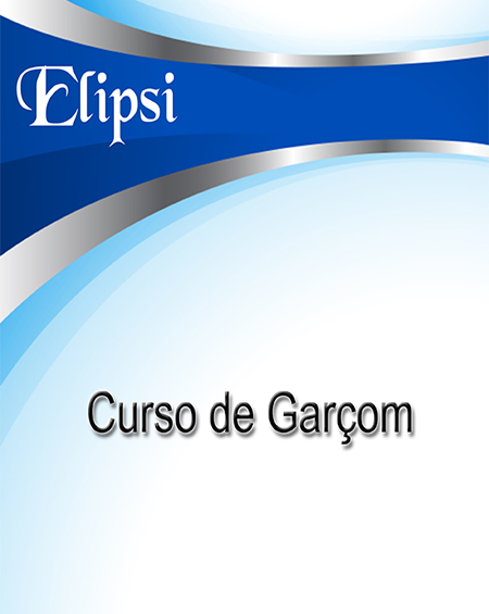 Capa da Apostila de Agente de Garçom 
